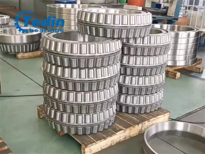 डबल रो टेपर्ड रोलर बियरिंग्स का बड़े पैमाने पर उत्पादन